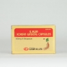 ILHWA Panax GINSENG CAPSULES dans une boîte dorée avec le nom de la marque rouge